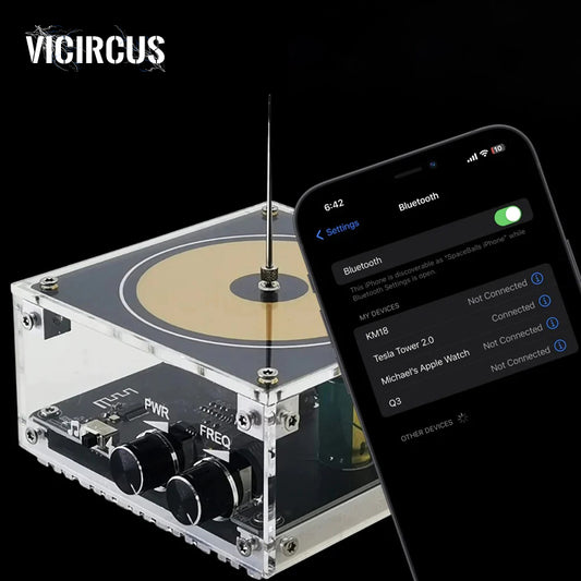 Tesla Coil Bluetooth Speaker-SK1