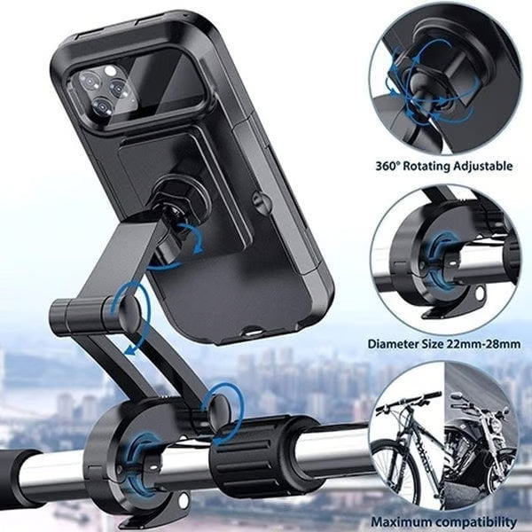 Promotion 49%OFF🔥Waterproof Bicycle & Motorcycle Phone Holder