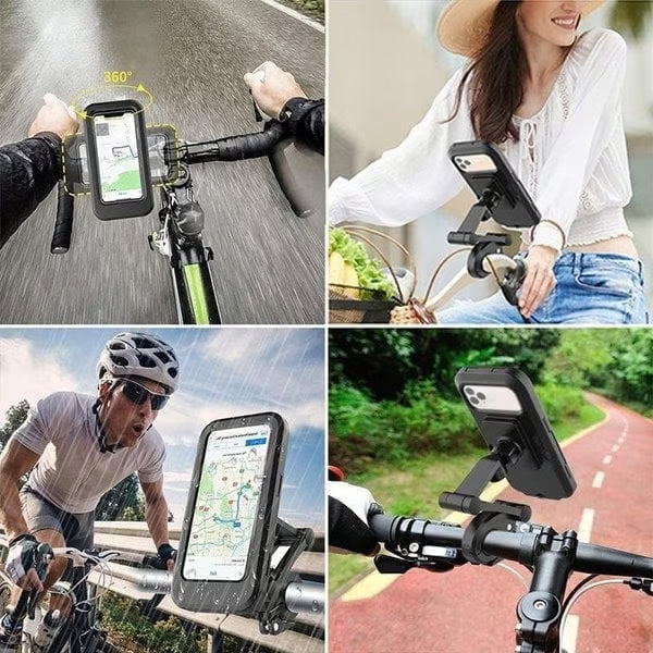 Promotion 49%OFF🔥Waterproof Bicycle & Motorcycle Phone Holder
