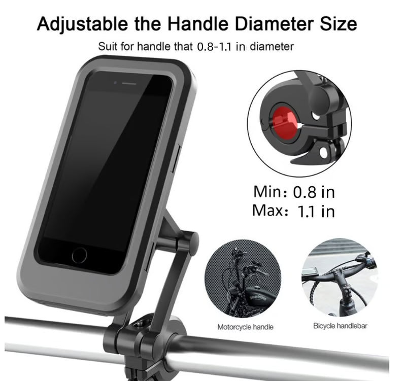 Promotion 49%OFF🔥Waterproof Bicycle & Motorcycle Phone Holder