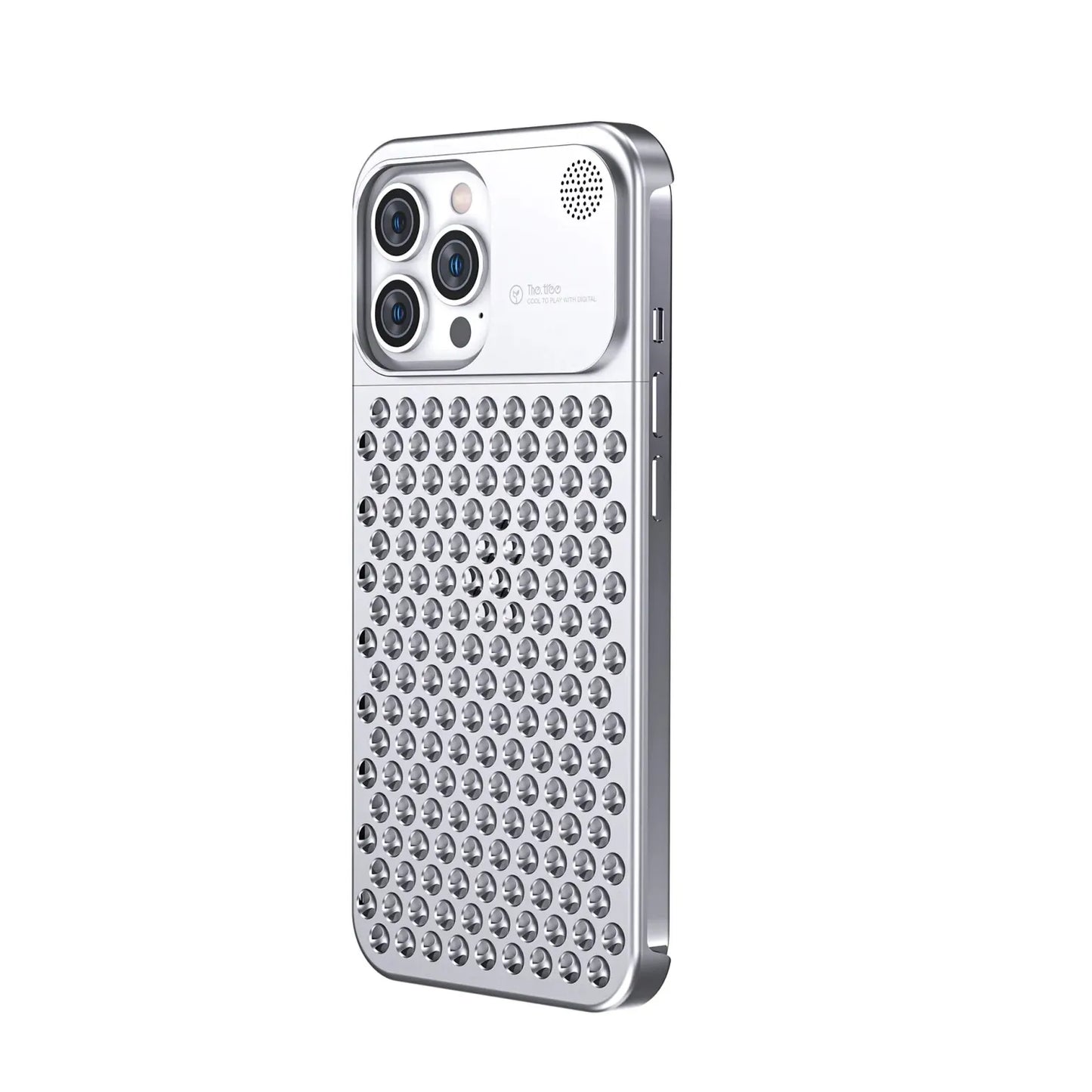 Aromatherapy phone case iphone13iPhone14 iphone15 Aluminum alloy anti-fall heat dissipation bezel slim