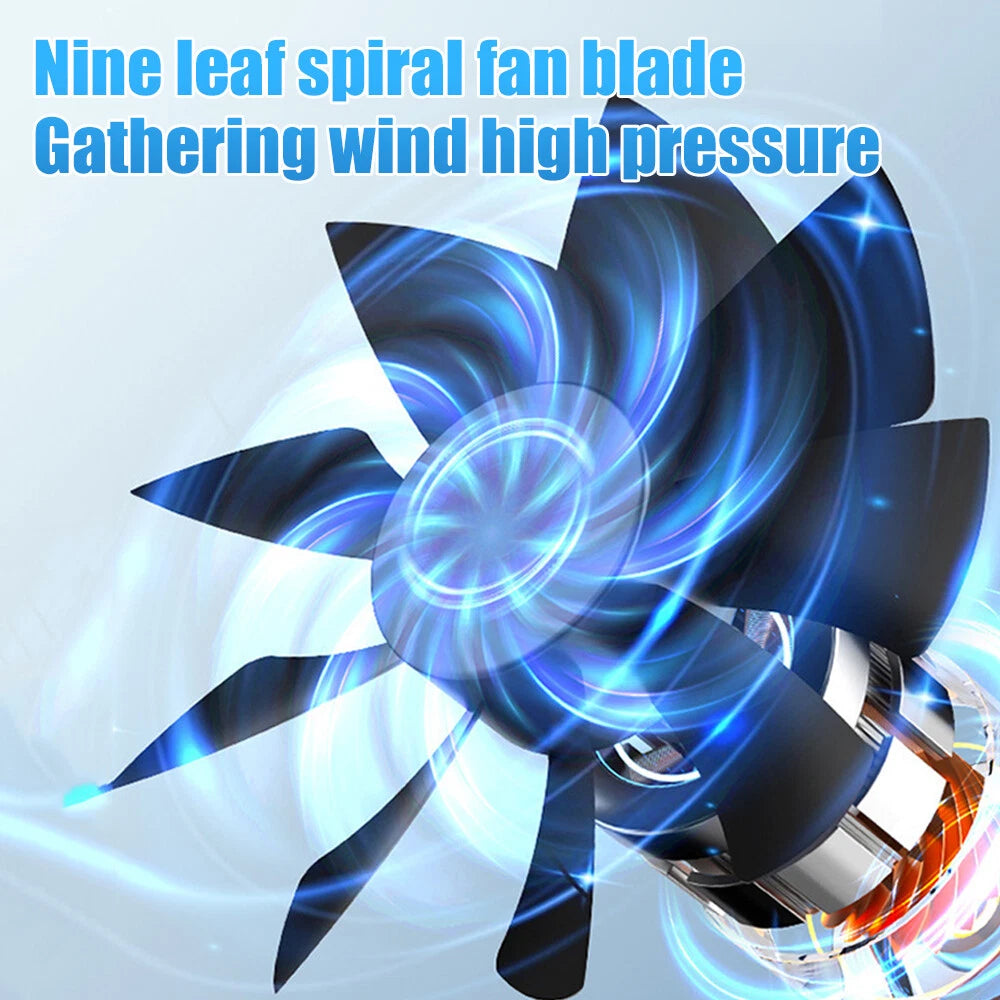USB rechargeable mini air conditioner fan